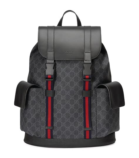 gucci men backpacks|luxury leather backpacks for men.